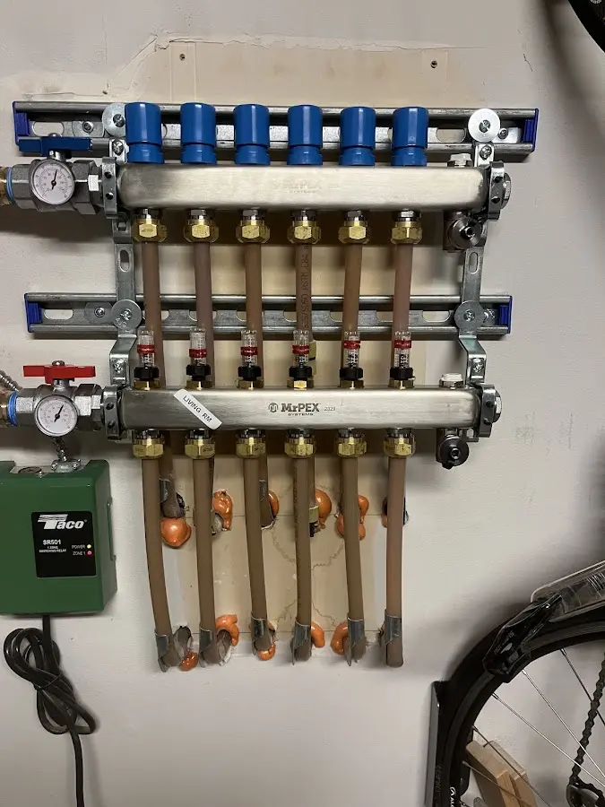 Plumber performing Leak Detection at a residential property in Ulysses